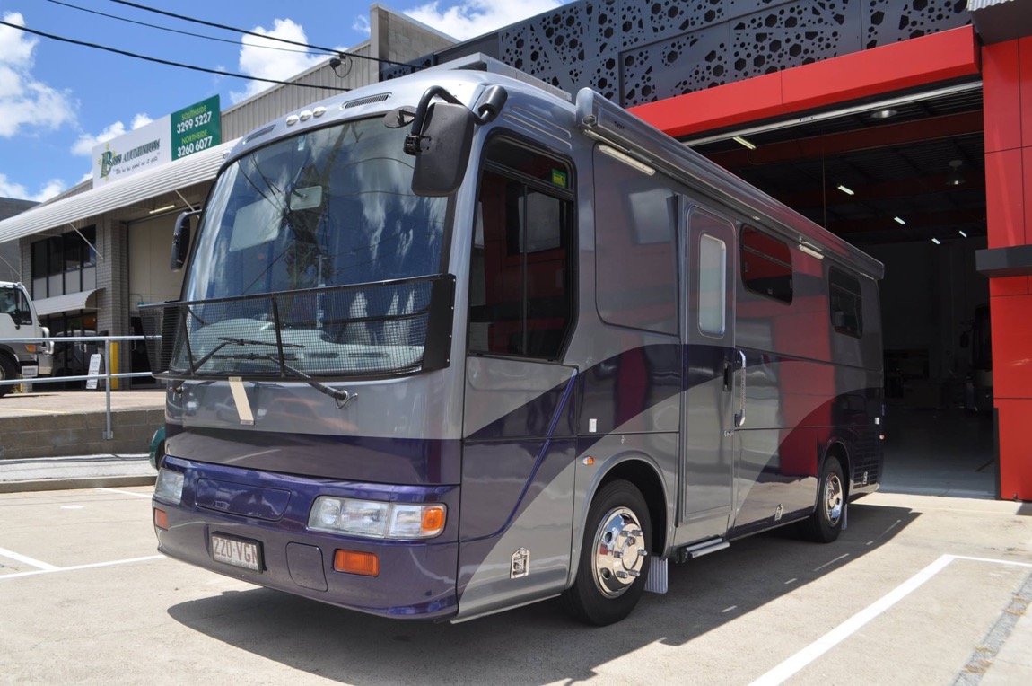 Hino Liesse Motorhome For Sale in Brisbane • Sun Power Motorhomes