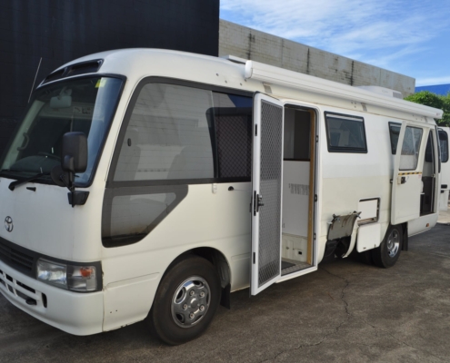 Toyota Coaster For Sale (Unfinished Project) - Sun Power Motorhomes
