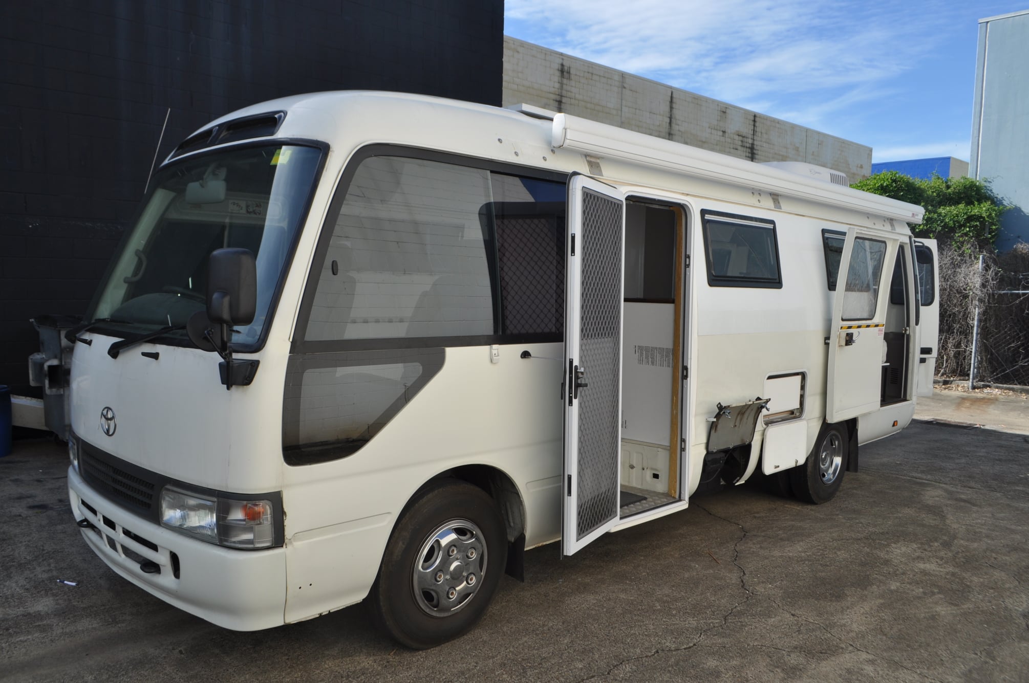 Toyota Coaster For Sale Unfinished Project Sun Power Motorhomes